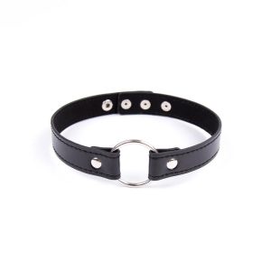 Collar with Hoop Adjustable 38,2 cm Black